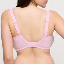 Load image into Gallery viewer, Pink bra worn by a person on a plain background