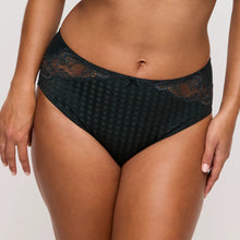 Load image into Gallery viewer, green lace underwear worn by a person on a white background