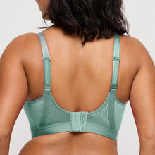 Load image into Gallery viewer, Green bra worn by a person on a plain background