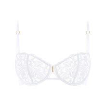 Load image into Gallery viewer, Image of Satin Memories balconnette bra on a white background.