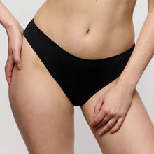 Load image into Gallery viewer, Person wearing black underwear on a plain background
