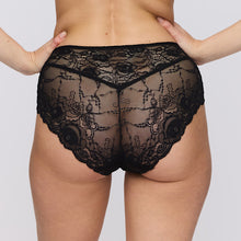 Load image into Gallery viewer, Black classic Marie Jo full brief. The fine lace runs over the hips and really brings out the elegant line. With no visible lines, it covers part of the tummy plus full coverage at the back to create a stylish yet comfortable brief.
Fabric Content: Cotton:5%, Polyamide:79%, Elastane:16%