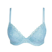 Load image into Gallery viewer, Jane Push-Up Plunge Bra | Milky Blue