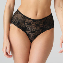 Load image into Gallery viewer, Black Hipster Shorts-style all lace Hotpants. The wide hip and full back coverage offer an attractive look under any outfit. A cool and stylish alternative to classic shapes.
Fabric Content: Cotton:5%, Polyamide:82%, Elastane:13%