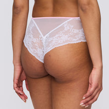 Load image into Gallery viewer, These shorts style hotpants are timeless, embracing your natural curves. They have an embroidered & lace detail sheer look to the front with a generous lace at the back offering smoothness under clothing.
Fabric Content: Polyester:6%, Cotton:7%, Polyamide:72%, Elastane:15%