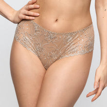 Load image into Gallery viewer, Lace underwear with floral patterns on a plain background