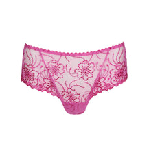 Load image into Gallery viewer, Pink lace underwear on a white background
