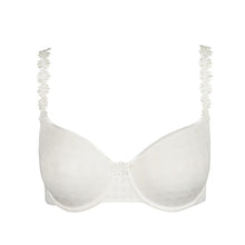 Load image into Gallery viewer, Caffé Latte underwired, non-padded bra. It has the signature Avoro dainty daisy straps, which may be worn as normal or in a halter style. This is the perfect everyday bra. Light and comfortable. Its seamfree cups work perfecly as a t/shirt bra too! Fabric Content: Polyamide: 79%, Elastane: 17%, Polyester: 4%
