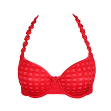 Load image into Gallery viewer, Scarlet underwired, non-padded bra. It has the signature Avero dainty daisy straps, which may be worn as normal or in a halter style. This is the perfect everyday bra. Light and comfortable. Its seamfree cups work perfecly as a t/shirt bra too! Fabric Content: Polyamide: 79%, Elastane: 17%, Polyester: 4%