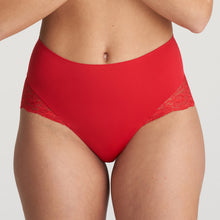 Load image into Gallery viewer, Scarlet. Gentle light control brief married with exceptional comfort. These full briefs are a seamless fit under your LBD or your favourite trousers. Beautiful lace detail at the bottom and hips completes this feminine look. Smooth finish, light control, and full style. Perfect! Fabric: Polyamide: 82%, Elastane:14%, Cotton: 4%