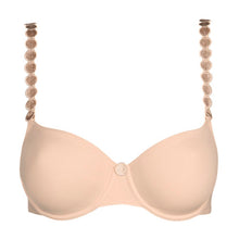 Load image into Gallery viewer, Caffé Latte full cup underwired bra combines a smooth, comfortable fit with a fashionable elegance. The shoulder straps have a playful circular design which can be converted into a halter style. The smooth finish of the cup is perfect under T/Shirts. Fabric Content: Polyamide: 77%, Elastane: 23%