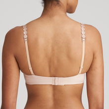 Load image into Gallery viewer, Caffé Latte full cup underwired bra combines a smooth, comfortable fit with a fashionable elegance. The shoulder straps have a playful circular design which can be converted into a halter style. The smooth finish of the cup is perfect under T/Shirts. Fabric Content: Polyamide: 77%, Elastane: 23%