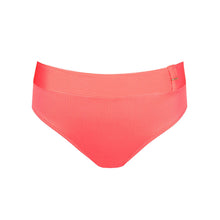 Load image into Gallery viewer, Coral pink bikini bottom on a white background