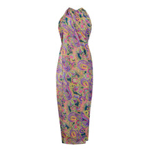 Load image into Gallery viewer, Colorful paisley-patterned dress on a white background