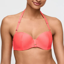 Load image into Gallery viewer, Woman wearing a pink bikini top against a white background