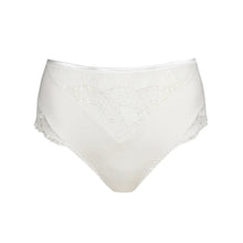 Load image into Gallery viewer, White lace underwear on a white background
