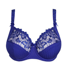 Load image into Gallery viewer, FASHION COLOUR- ICONIC BLUE!
This is our most popular bra, and for good reason! Three-section wire bra with a legendary fit and a light look. The top of the cup is finished with subtle two-tone embroidery that runs into the straps. The cups are fully deeper for a perfect fit. The firm cups lift the bust while the higher side section covers more and gives proper support which ensures better uplift for largest sizes.
Fabric: Polyamide: 52%, Polyester: 28%, Cotton:13%, Elastane: 7%