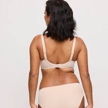 Load image into Gallery viewer, BEST SELLER!
This is our most popular bra, and for good reason! Three-section wire bra with a legendary fit and a light look. The top of the cup is finished with subtle two-tone embroidery that runs into the straps. The cups are deeper than any other Prima Donna bra for a perfect fit. The firm cups lift the bust while the higher side section covers more and gives proper support which ensures better uplift for largest sizes.
Fabric: Polyamide: 56%, Polyester: 25%, Cotton:12%, Elastane: 7%. CAFFÉ LATTE.