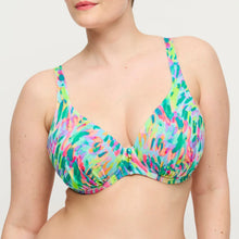 Load image into Gallery viewer, Douala Half Padded Plunge Bikini Top