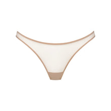 Load image into Gallery viewer, Beige thong on a white background