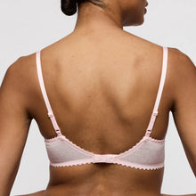 Load image into Gallery viewer, Pink bra worn by a person on a plain background
