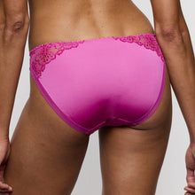 Load image into Gallery viewer, Pink lace-trimmed underwear on a neutral background