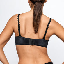 Load image into Gallery viewer, Tom Formed Heart Shaped Bra | Black Velvet