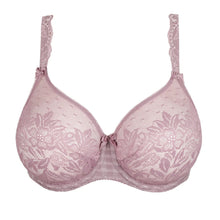 Load image into Gallery viewer, Pink lace bra on a white background
