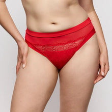 Load image into Gallery viewer, Red lace underwear on a neutral background