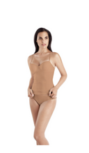 Load image into Gallery viewer, Timelessly elegant lingerie classic. Camisole bra top with an integrated formed cup wired bra. Looks great under jackets or blouses. Made from a fine, comfortable elastic polyamide. It has incredibly flat seams which provide a smooth profile underneath clothing. Available in 3 classic colours. A to C cup. Adjustable straps.