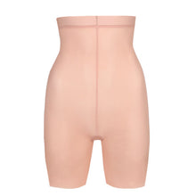 Load image into Gallery viewer, Powder Rose High Shorts that go up to under the bust and give a super lightweight all-over smoothness over the hips and stomach.