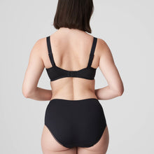 Load image into Gallery viewer, These luxurious and opaque high-waisted briefs feature decorative lace embroidery.  Full back for coverage with a lace trim seam free finish. 
