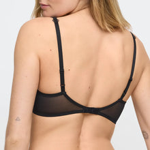 Load image into Gallery viewer, Black bra worn by a person on a plain background
