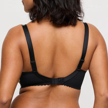 Load image into Gallery viewer, Black bra worn by a person on a plain background
