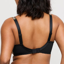 Load image into Gallery viewer, Black bra worn by a person on a plain background

