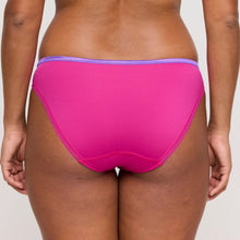 Load image into Gallery viewer, Person wearing bright pink underwear with a white background
