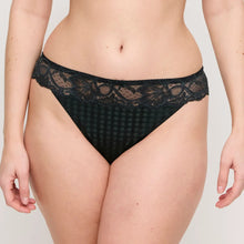 Load image into Gallery viewer, Green lace underwear worn by a person on a plain background
