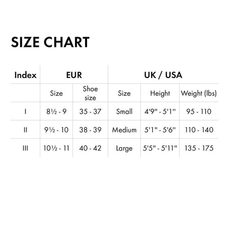 Falke Size chart