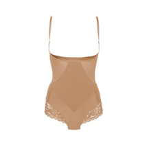 Load image into Gallery viewer, This is a Wonder Garment! As Seen on TV
A fabulous boned under-bust body with lacy detail on the bottom. Strong control but in an attractive comfortable style. Pulls in and flattens the torso giving a fabulous hourglass shape.

As featured on The Style Councillor and other TV programmes. It works perfectly but when on the body, presents as an attractive and sexy piece of lingerie.


Adjustable straps
Opens at the crotch.

