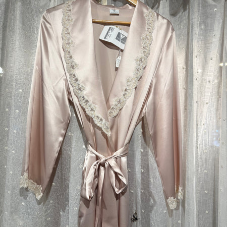 Collier Silk Dressing Gown