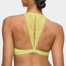 Load image into Gallery viewer, A gorgeous all lace front-opening Bralette. It also has stunning non removable back lace detail. A light, airy bra top offering both comfort and style. Image from mtge back.
