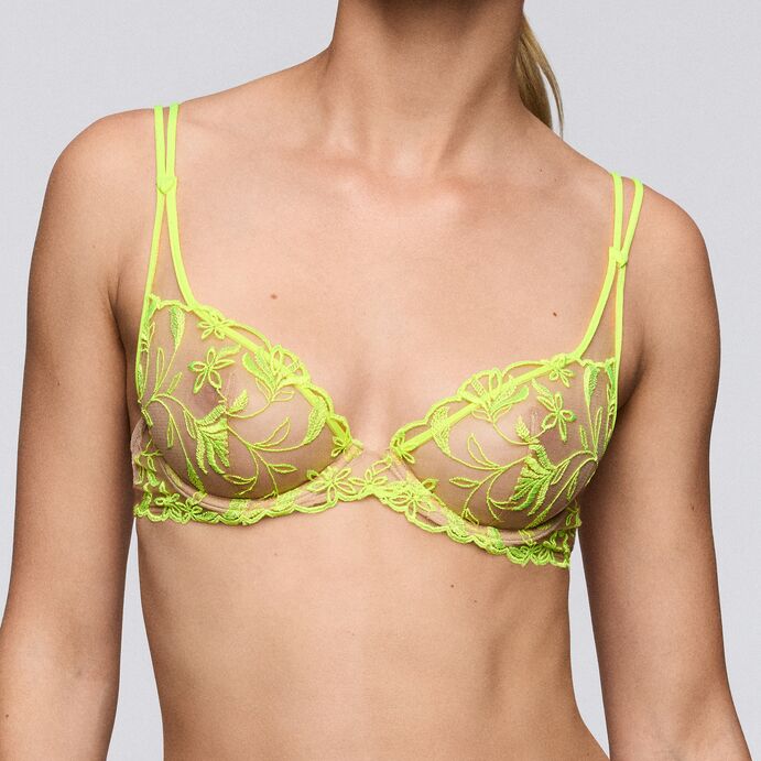 Shay Lacy Plunge Bra | Radiance