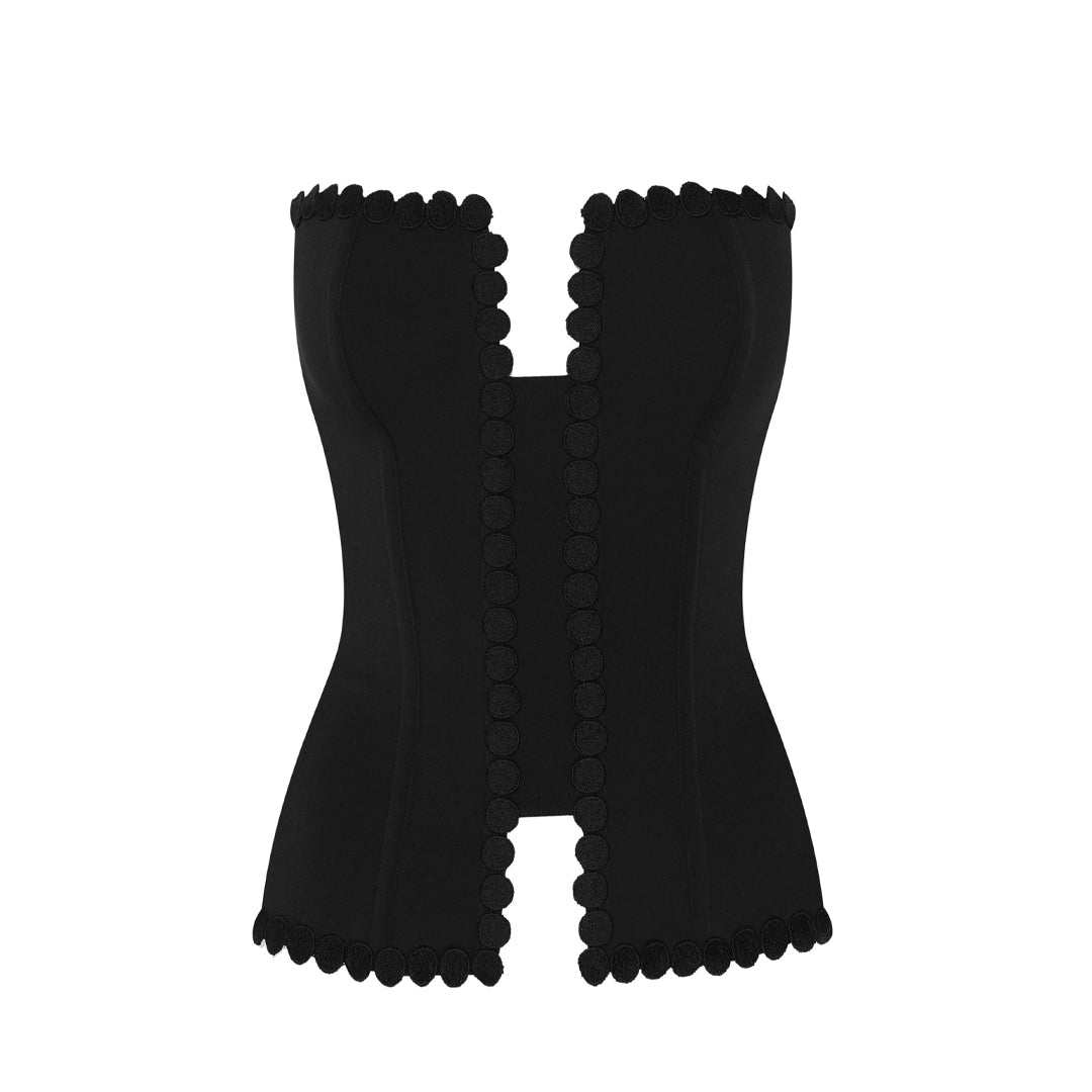 Square Twill Corset