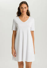 Load image into Gallery viewer, Cotton Silk Short Sleeve Nightgown
