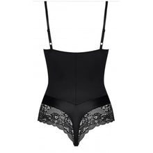 Load image into Gallery viewer, This is a Wonder Garment! As Seen on TV
A fabulous boned under-bust body with lacy detail on the bottom. Strong control but in an attractive comfortable style. Pulls in and flattens the torso giving a fabulous hourglass shape.

As featured on The Style Councillor and other TV programmes. It works perfectly but when on the body, presents as an attractive and sexy piece of lingerie.


Adjustable straps
Opens at the crotch.
