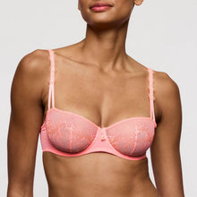 Load image into Gallery viewer, Annaelle All Lace Balconnet Bra | Peach
