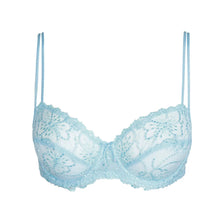 Load image into Gallery viewer, Jane All Lace Balconnet Bra | Milky Blue
