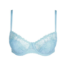 Load image into Gallery viewer, Jane Half-Formed Cup Balconnet Bra | Milky Blue
