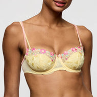 Lizelot All Lace Half Formed Balconnet Bra | French Vanilla