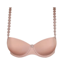Load image into Gallery viewer, Pink bra with beaded straps on a white background
